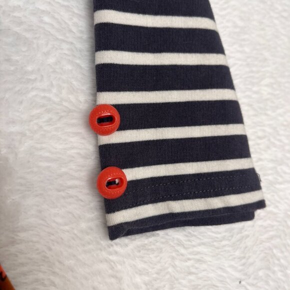 Matilda Jane Winsome Mixed Print Floral Striped Dress size S Whimsy Twee Boho - Picture 11 of 12